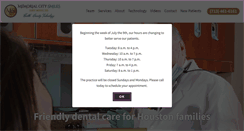 Desktop Screenshot of memorialcitysmiles.com